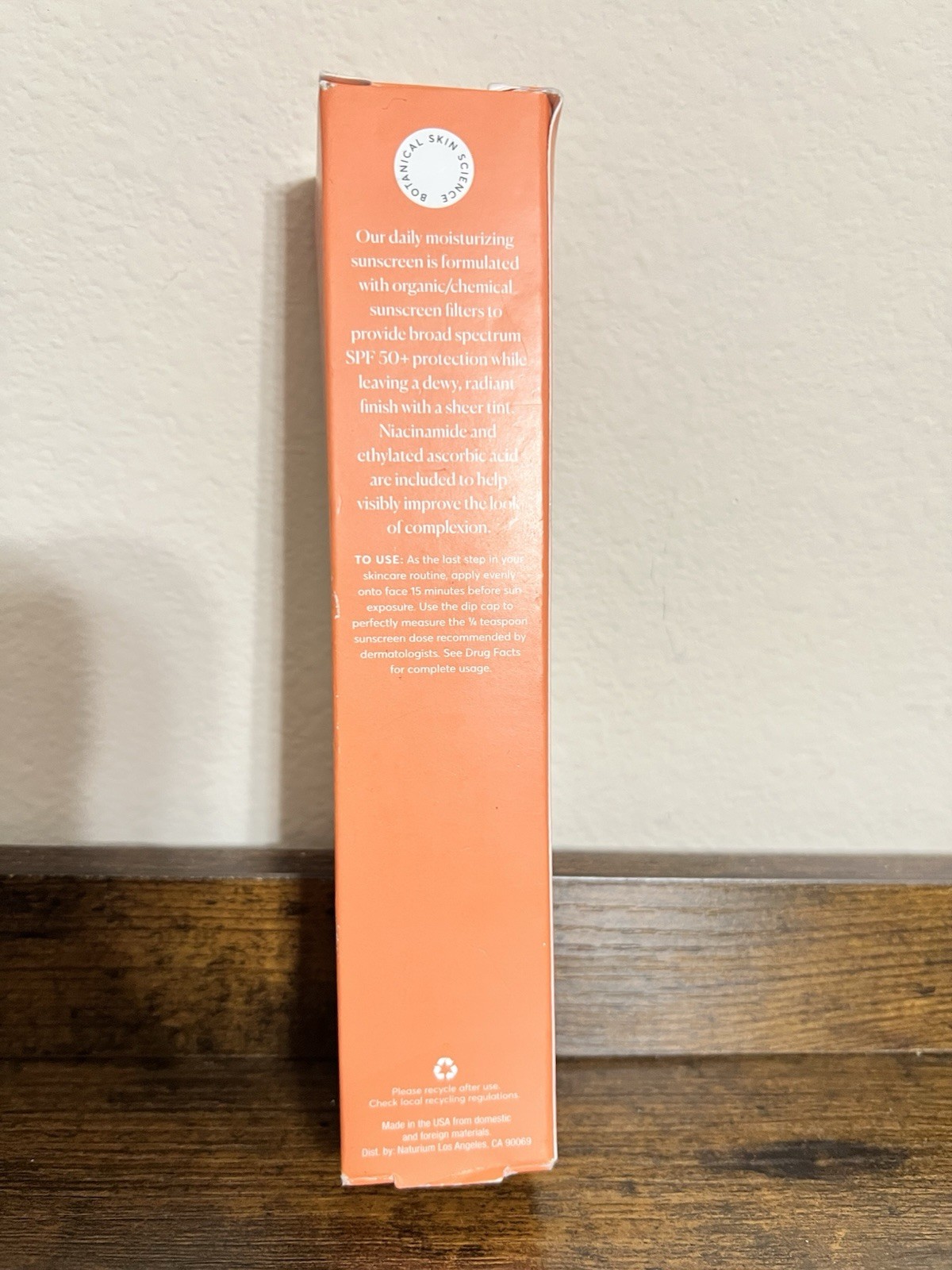 Naturium Dew Glow Tinted Moisturizer Spf 50, Shade Deep Broad Spectrum Sunscreen
