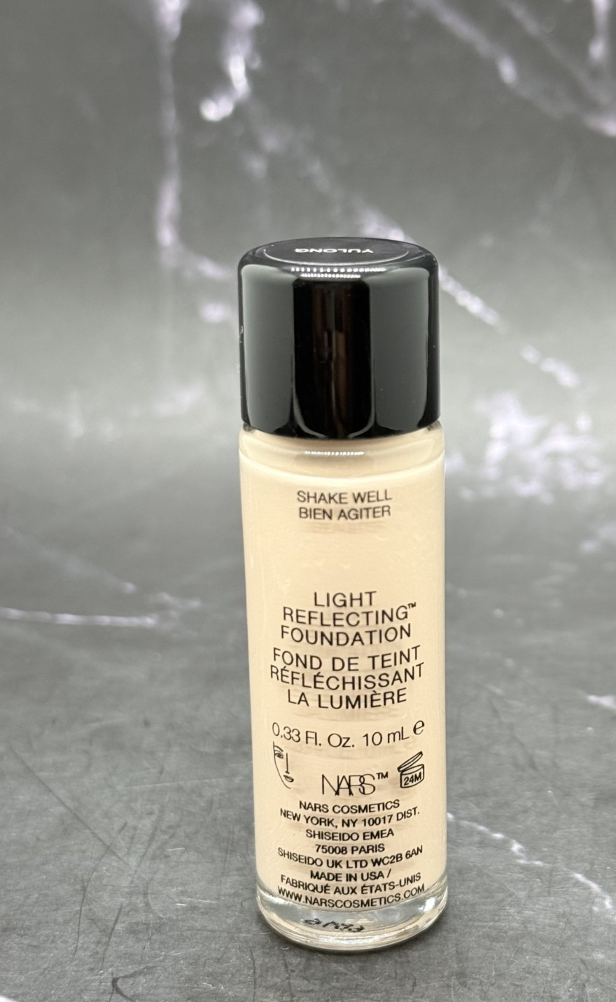 Nars Light Reflecting Foundation Yulong Travel Size -0.33 oz / 10Ml- BN
