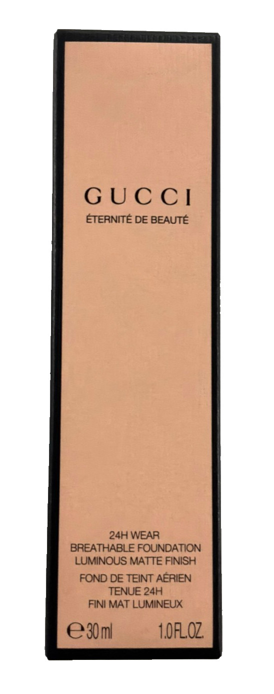 Gucci Eternite De Beaute 24H Wear Breathable Foundation 1oz Luminous Matte 180W