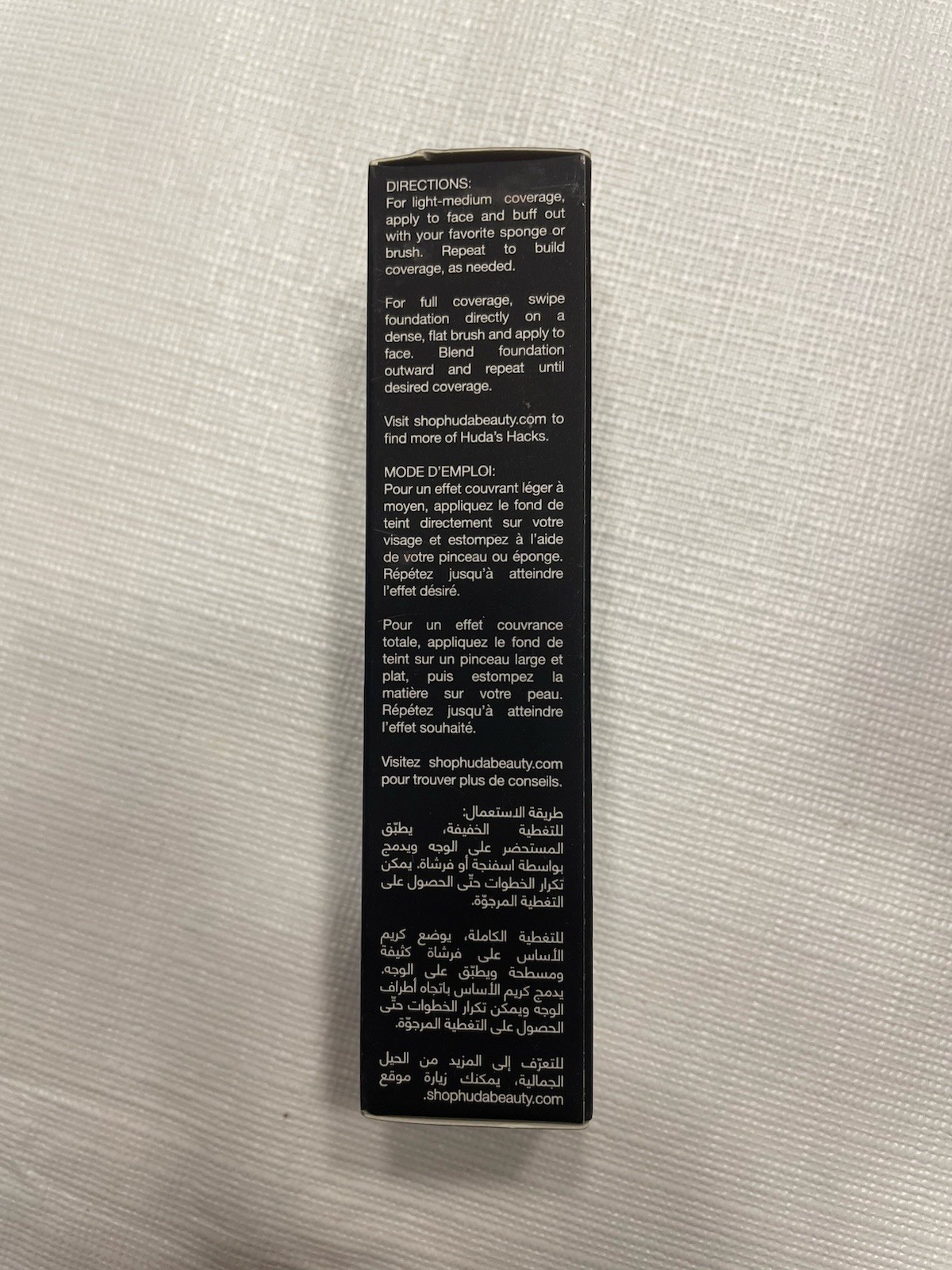 Huda Beauty #Fauxfilter Buildable Foundation Stick 12.5G CHOOSE YOUR SHADE NIB