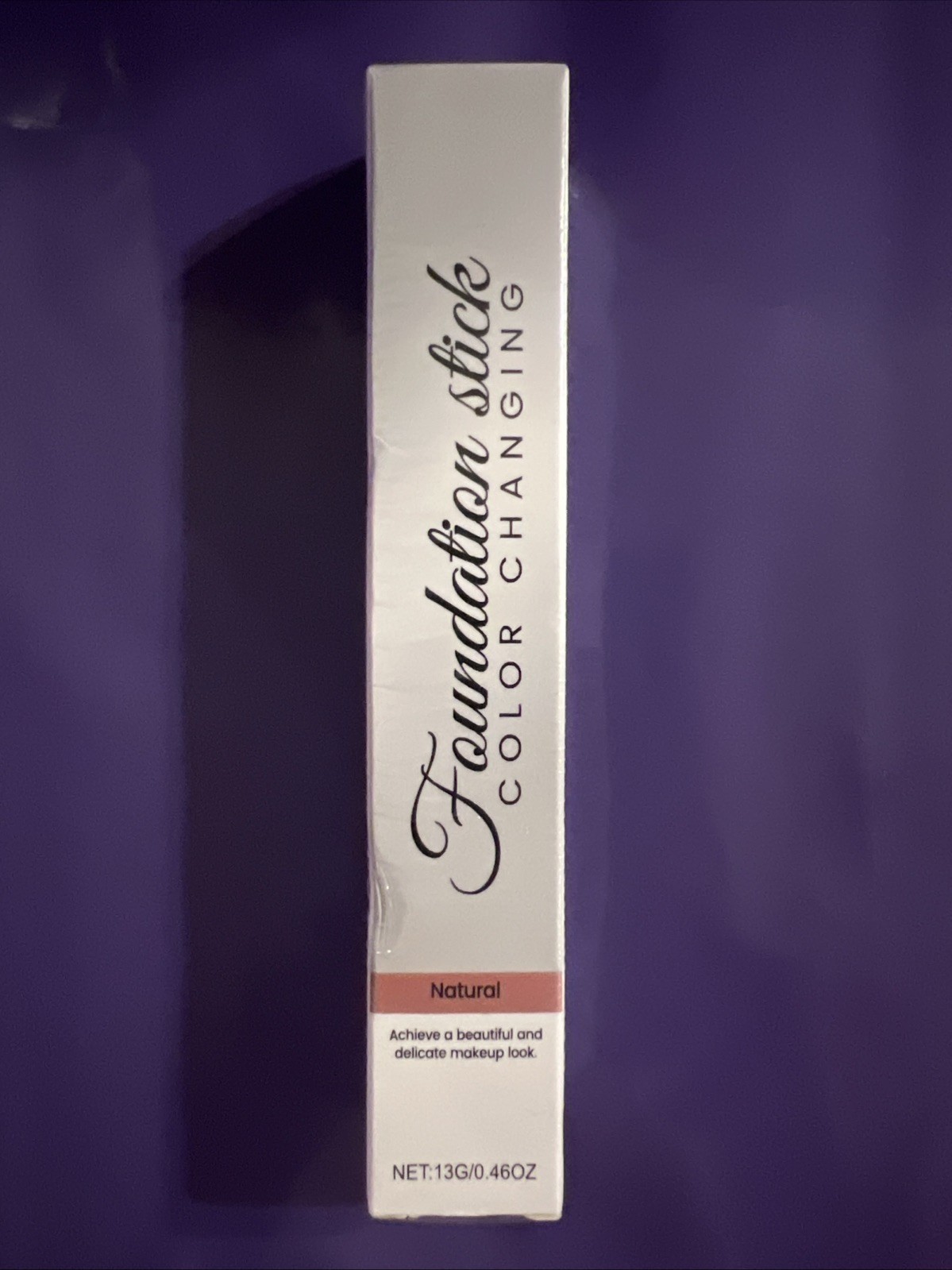 Color-Changing 2-In-1 Foundation Stick – Lightweight & Moisturizing Natural