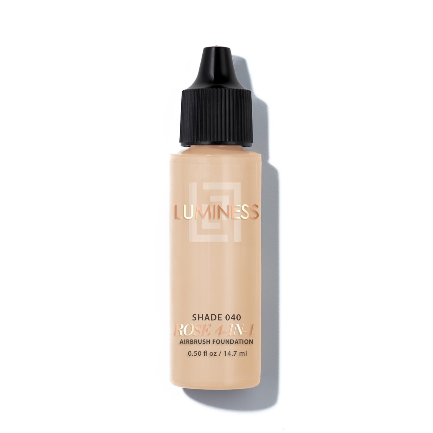 LUMINESS Rose 4-in-1 Airbrush Foundation Shade 040 0.5oz Flawless Finish