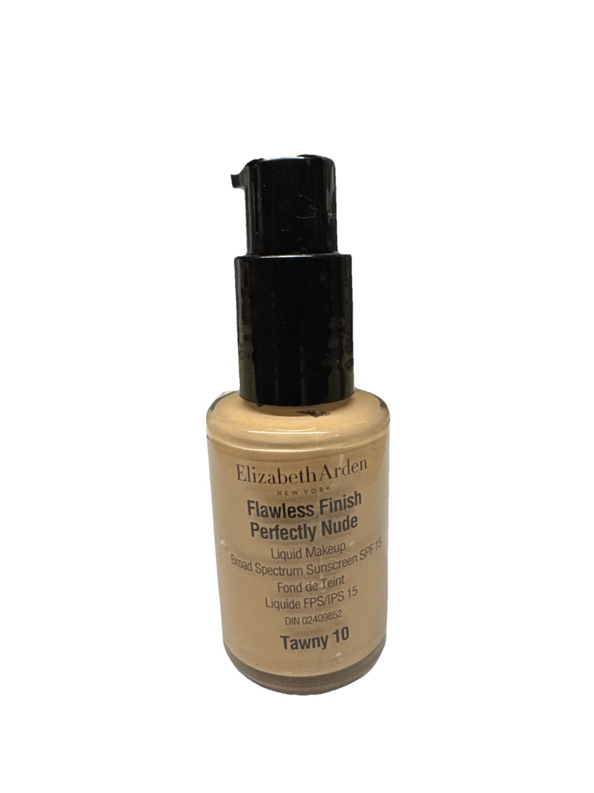 Elizabeth Arden Flawless Finish Perfectly Nude SPF15 – Tawny 10 – 1 oz NOS