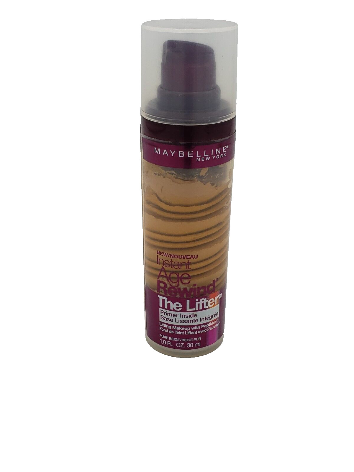 NEW MAYBELLINE Instant AGE Rewind THE LIFTER Makeup Foundation PURE BEIGE