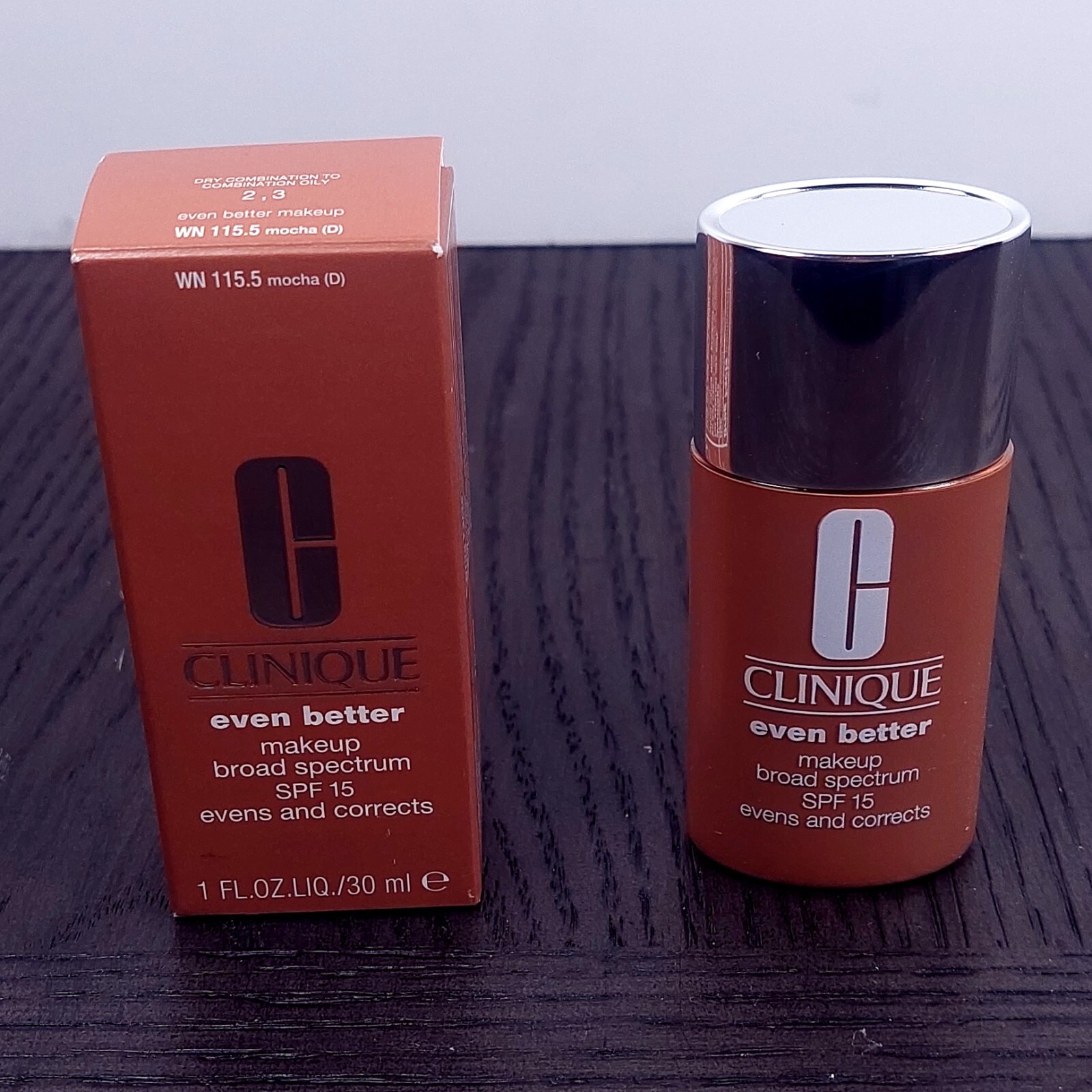 CLINIQUE EVEN BETTER REFRESH FOUNDATION WN 115.5 MOCHA (D) 1.0 OZ