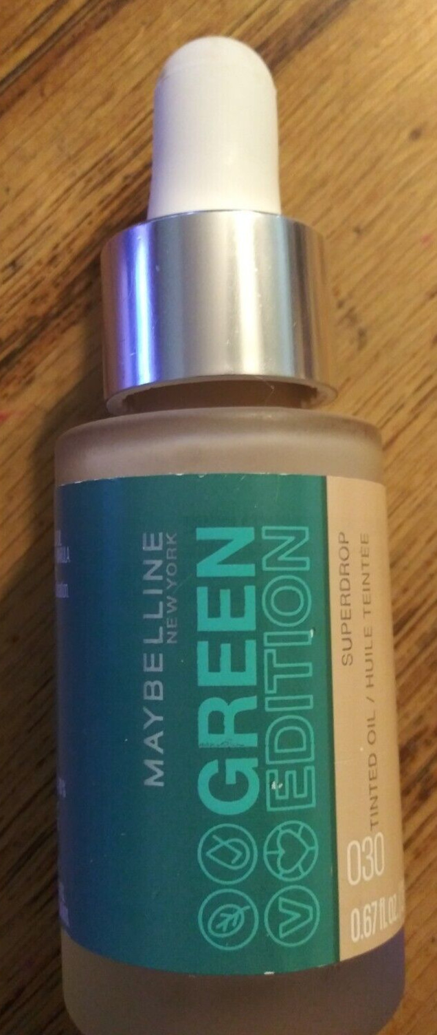 Maybelline New York #030 See Label Color Green Edition Superdrop Tinted Oil Foun