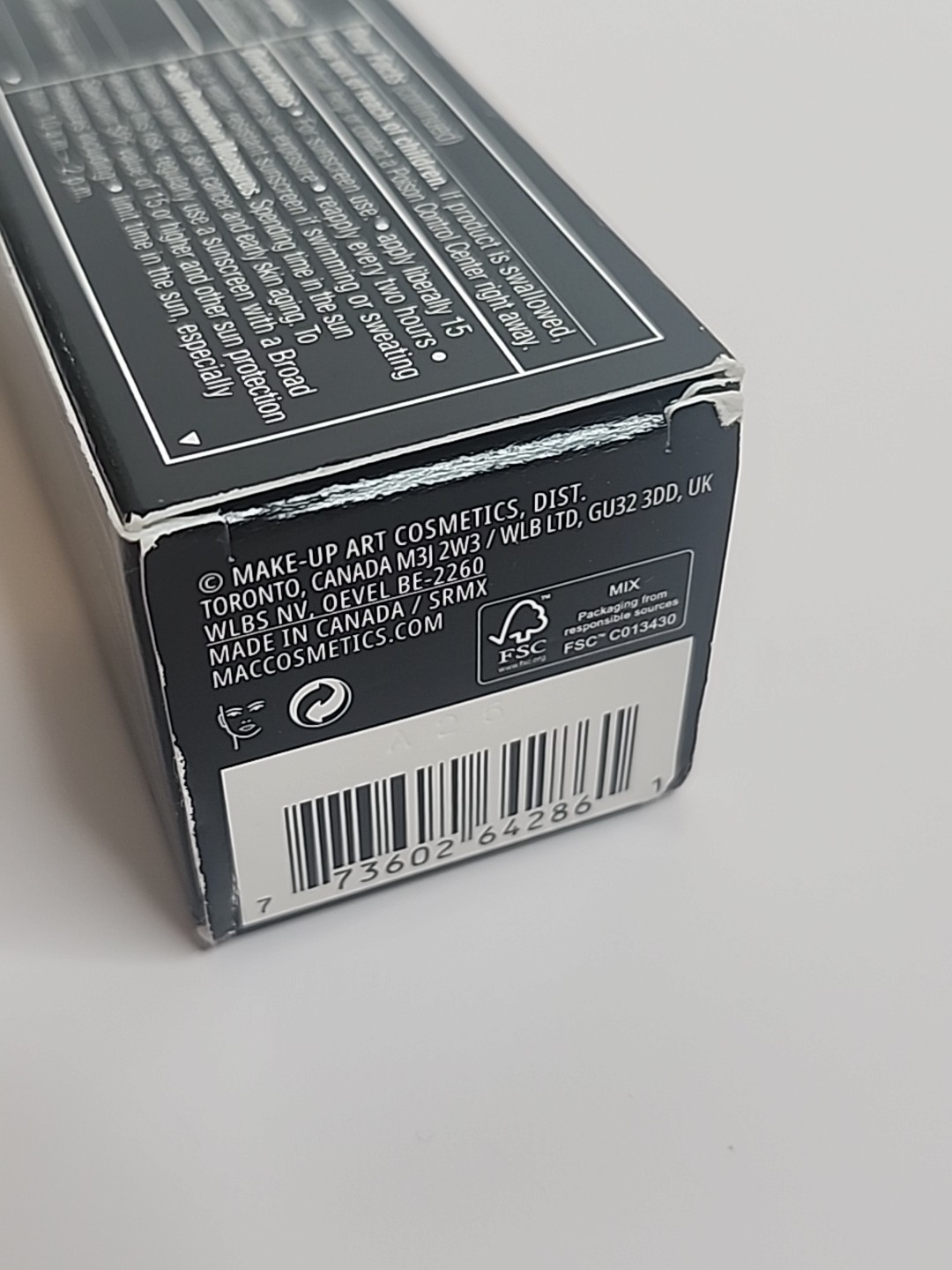 Mac Studio Fix Fluid NC15 Broad Spectrum SPF 15. 1 OZ NIB