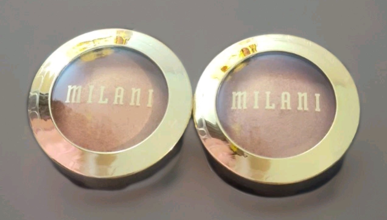 Milani Baked Highlighter (130 Rose Italiana) Cruelty-Free Powder (2 Pack) NEW