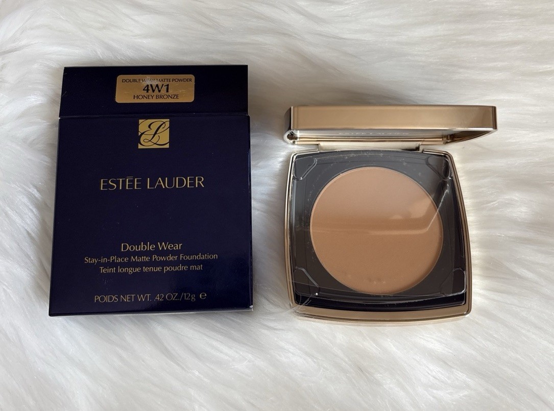 Estee Lauder Double Wear Stay-In-Place Matte Powder Foundation 4W1 HONEY BRONZE