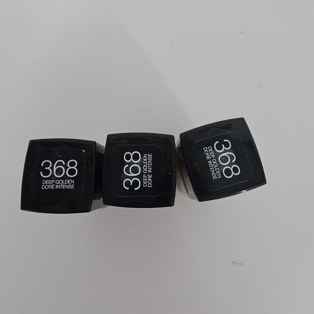 3x Fit Me Maybelline Matte Poreless 368 Deep Golden Foundation