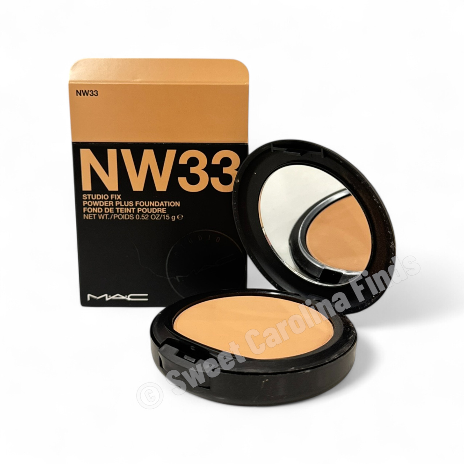 MAC NW33 Studio Fix Powder Plus Foundation 15g /0.52oz NIB ✔ Original Formula
