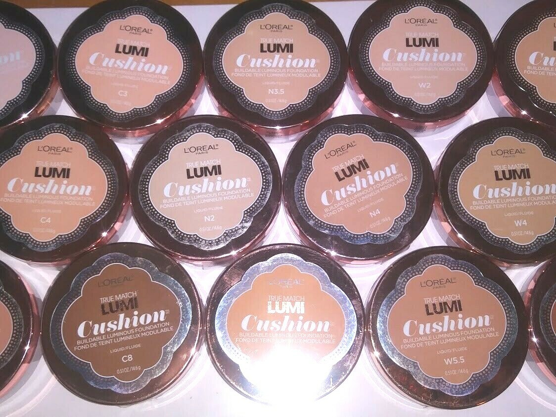 Loreal True Match Lumi Cushion Buildable Luminous Foundation Variety Shade Color