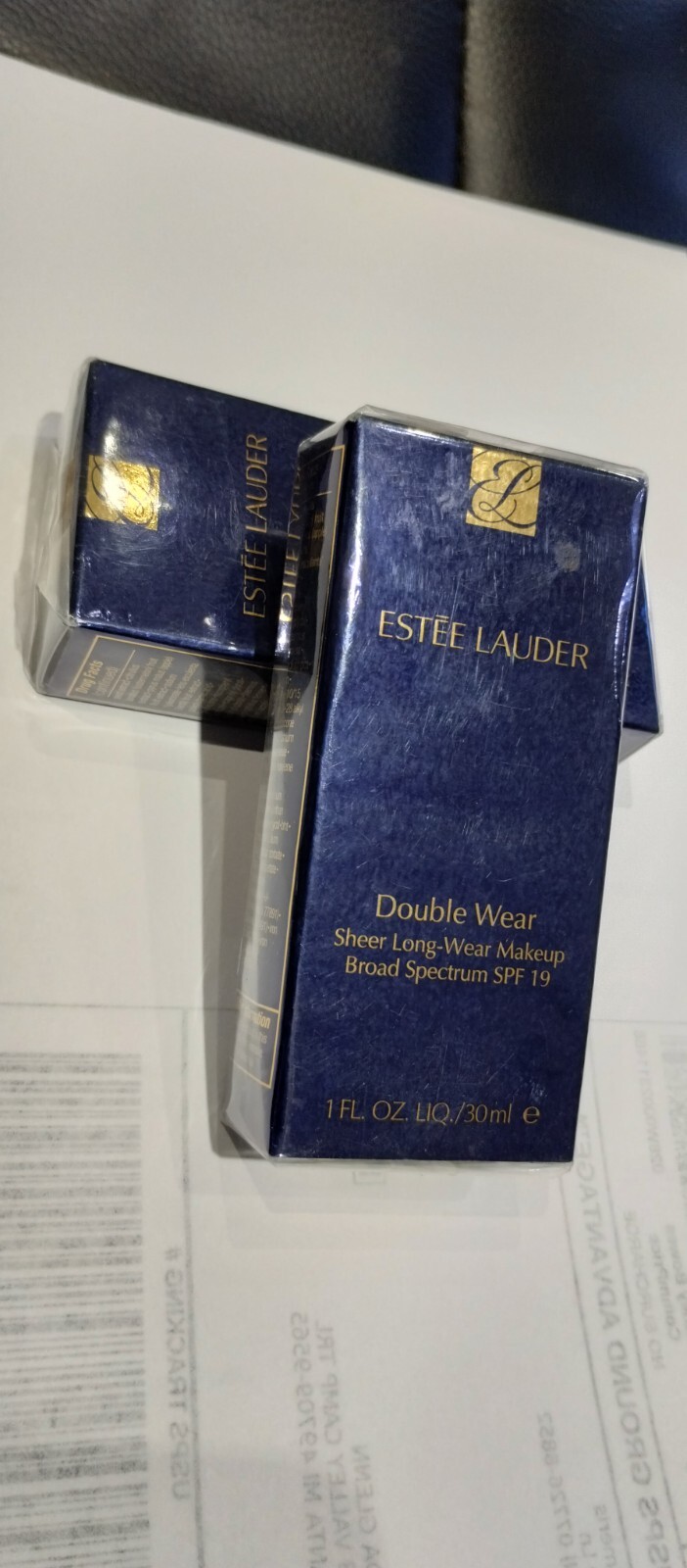 Get 2 Estée Lauder SPFF19 Dbl Wear Stay in Pl Makeup, 5N2 Amber Honey – 1oz