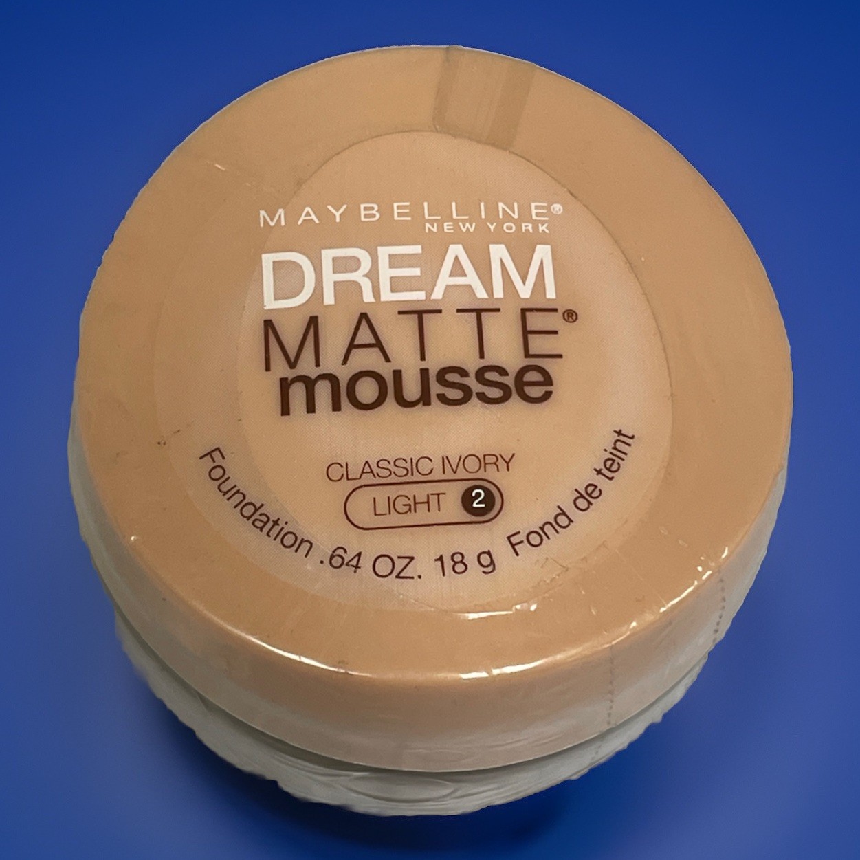 Maybelline Dream Matte Mousse Foundation Classic Ivory Light 2 Sealed!!