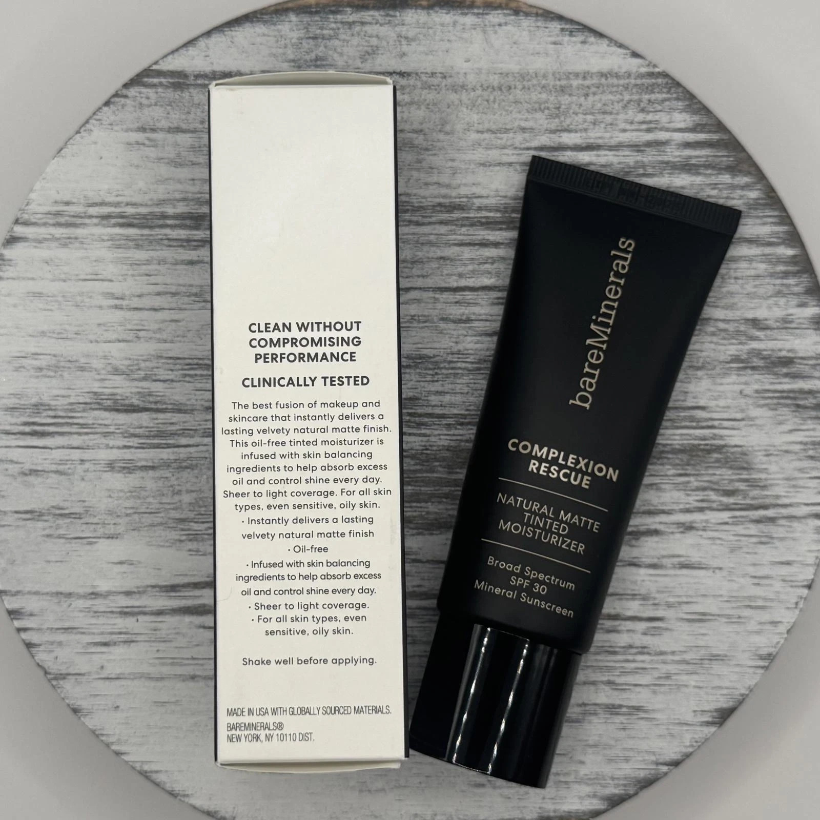 BareMinerals Complexion Rescue Matte Tinted Moisturizer 11 Cedar 1.18 oz BB 3/25