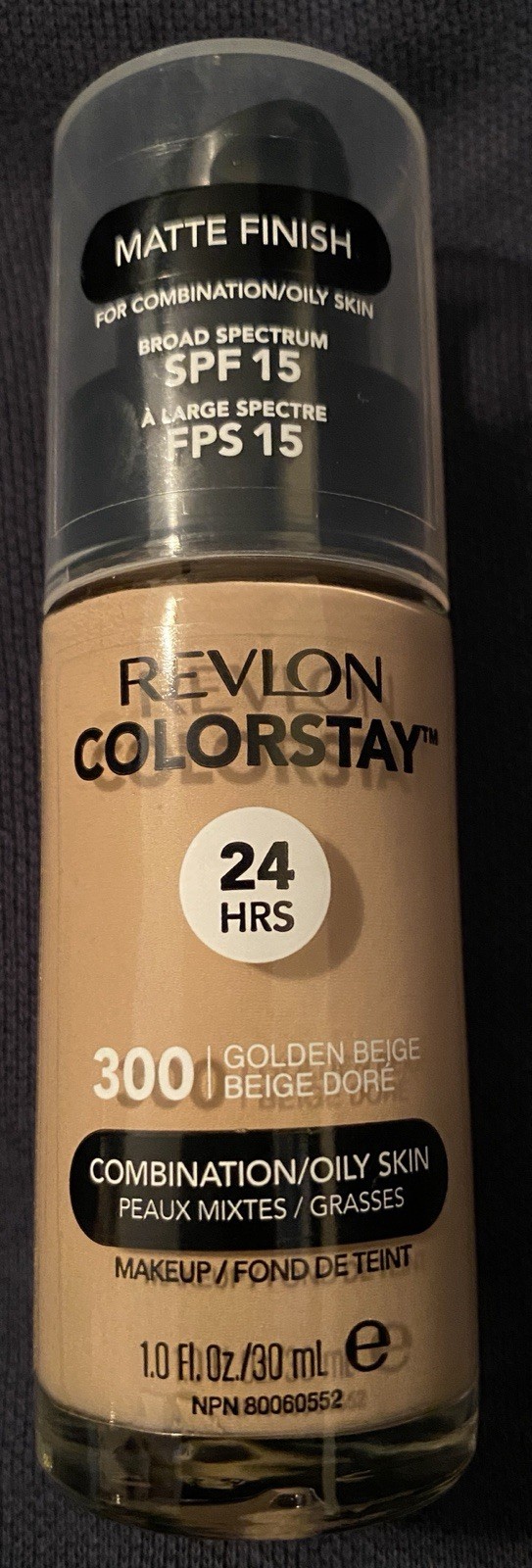 Revlon Colorstay Makeup Foundation 300 Golden Beige Combination Oily 24 HR Wear