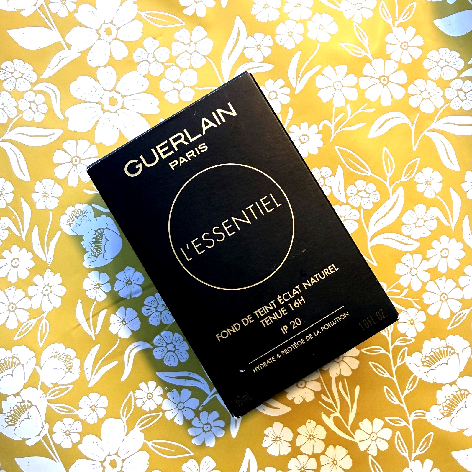 Guerlin L’essentiel Natural Glow Foundation 16H Wear 00C/Porcelain Cool NIB