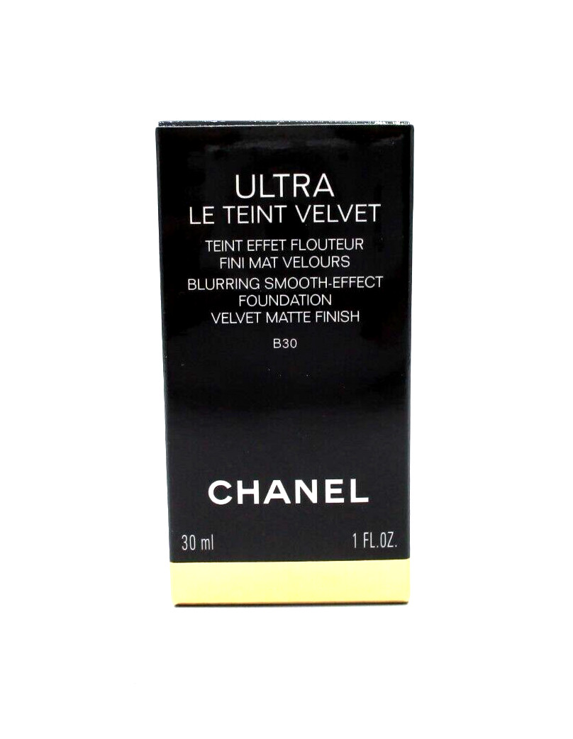 Chanel Ultra Blurring Smooth Effect Foundation Velvet Matte Finish ~ B30 ~ 1 oz