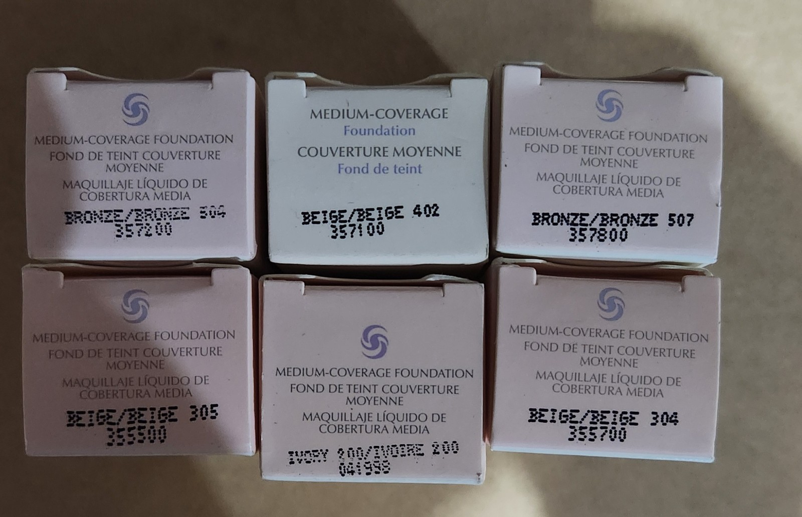 Mary Kay Medium Coverage Foundation 402 507 304 200 305 504 Beige Ivory Bronze