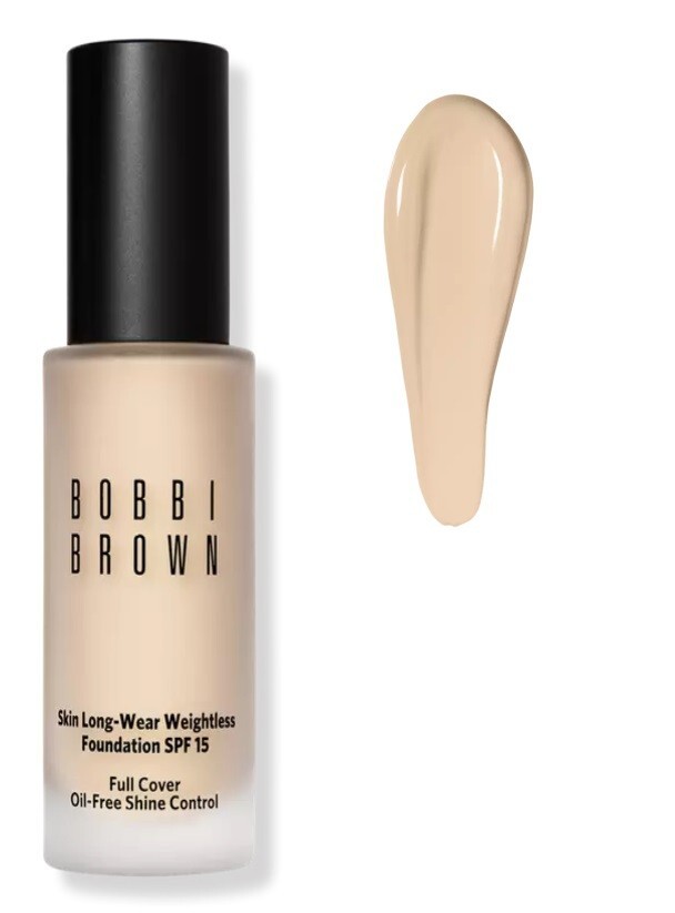 Bobbi Brown Skin Long Wear Weighless Foundation SPF 15 N-012 PORCELAIN 1 oz NIB