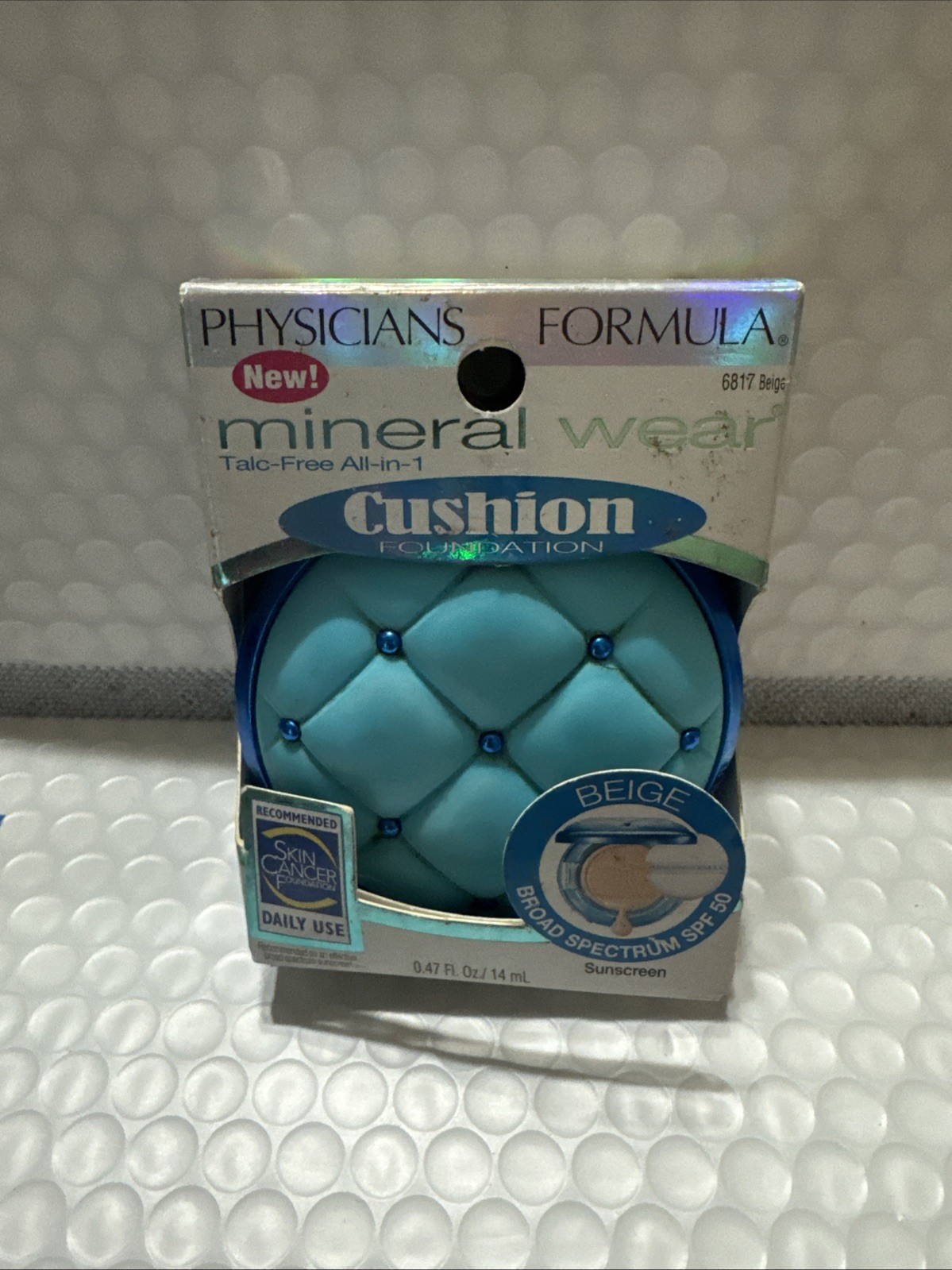 PHYSICIANS FORMULA Mineral Cushion Foundation #6817 Beige RARE