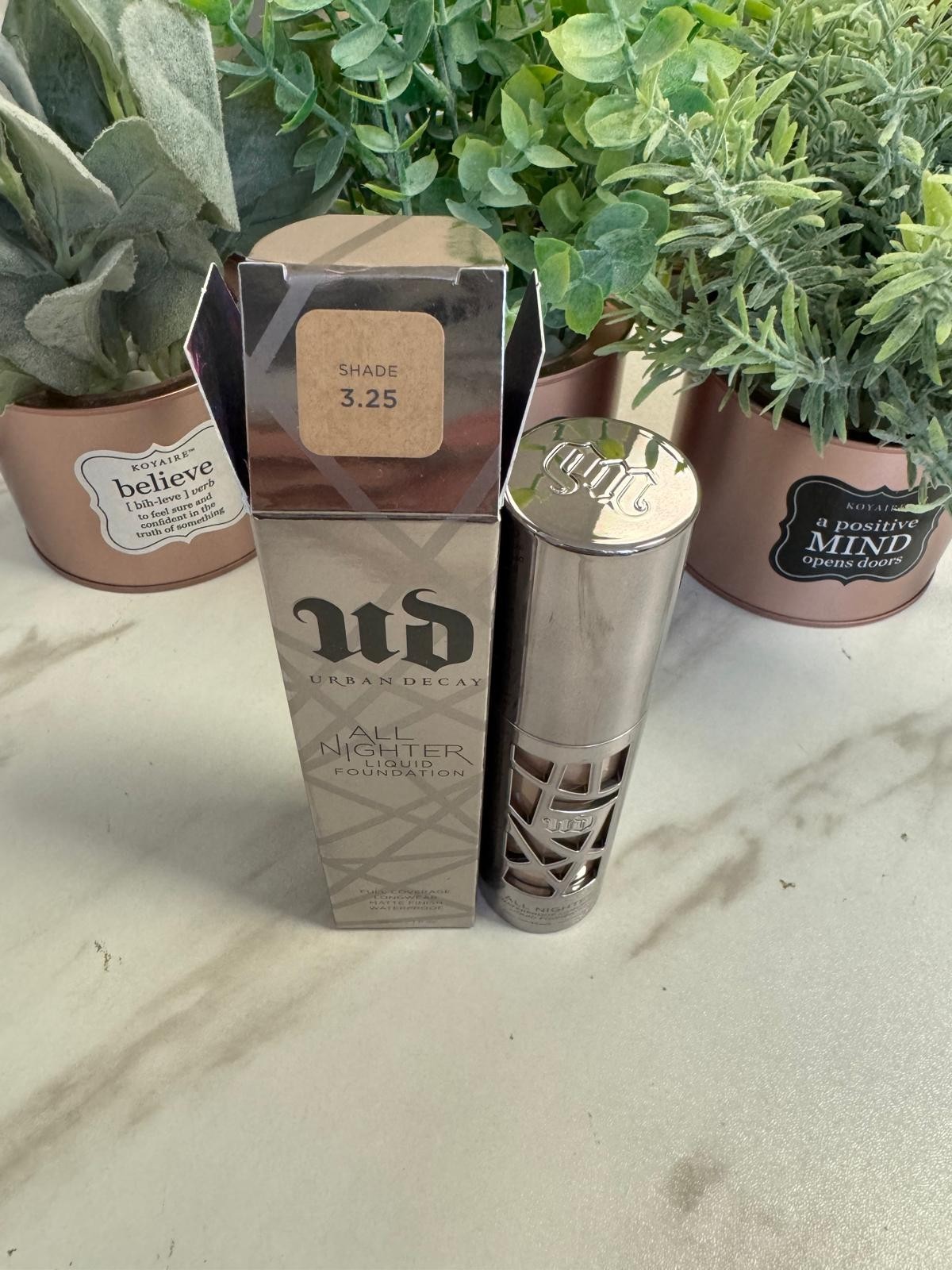 Urban Decay All Nighter Liquid Foundation Shade 3.25 Light~ 1.0 Fl~ NEW IN BOX