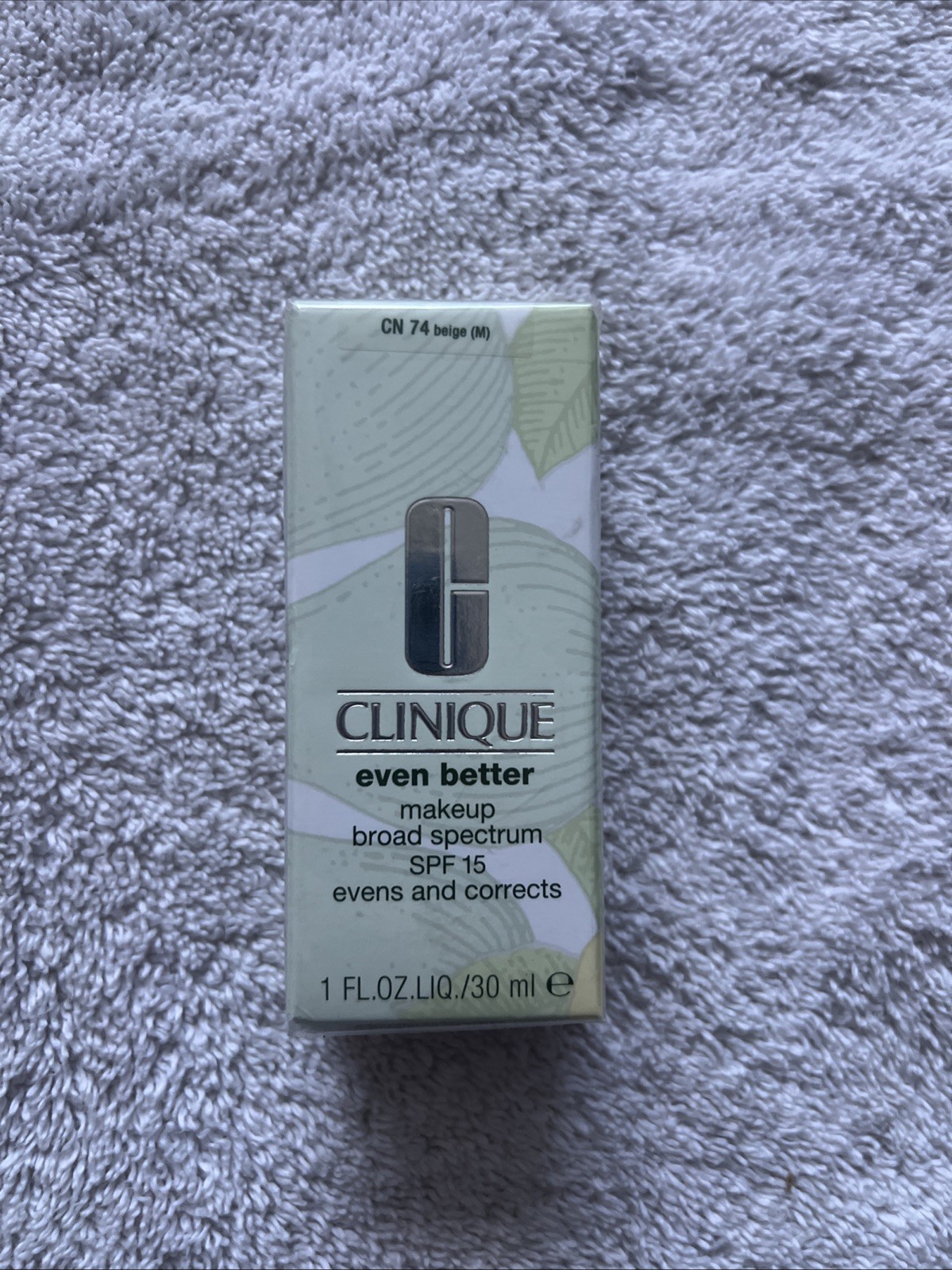 Clinique CN 74 Beige Even Better Makeup Foundation SPF 15 1fl Oz