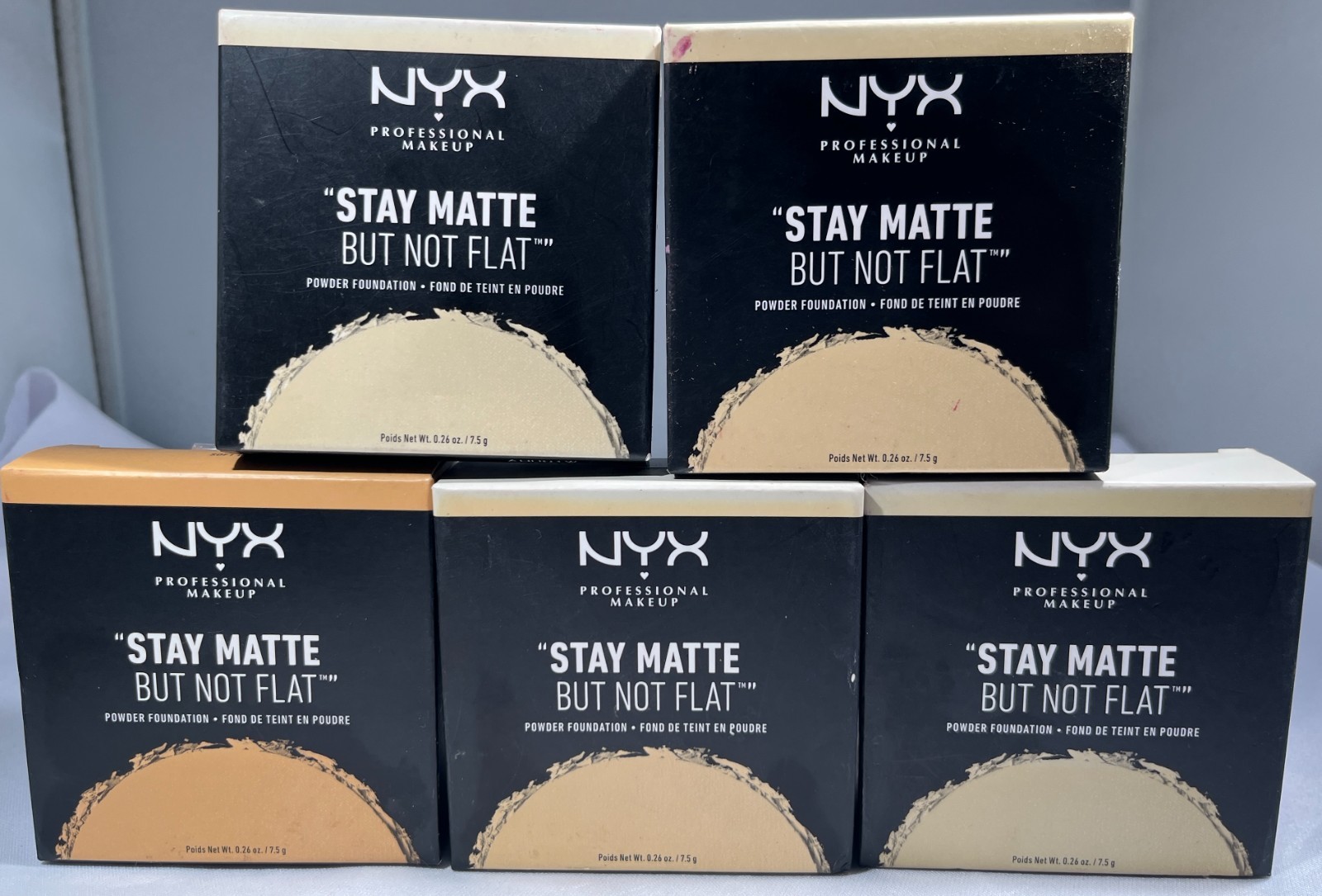 NYX Stay Matte But Not Flat Powder Foundation, 0.26 oz. – CHOOSE SHADE!