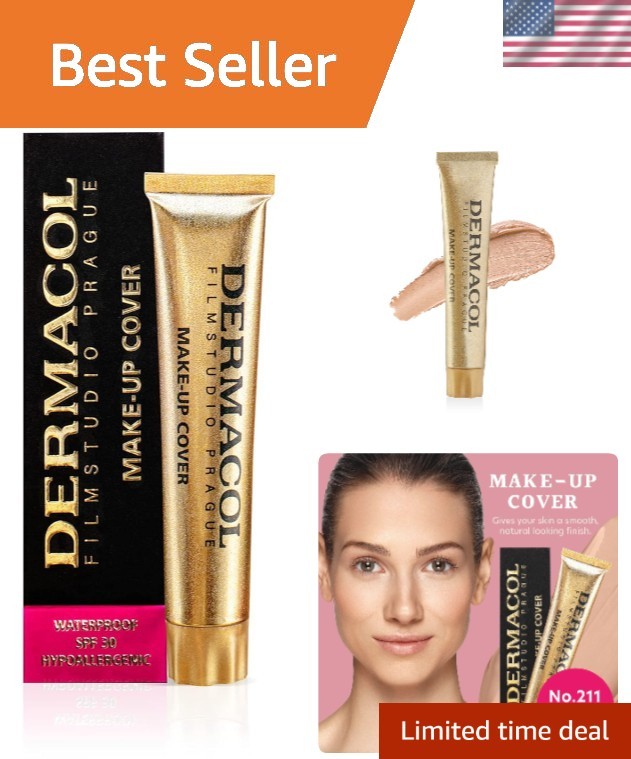 SPF 30 Matte Liquid Foundation for Flawless Skin – 30g (17 Shades Available)
