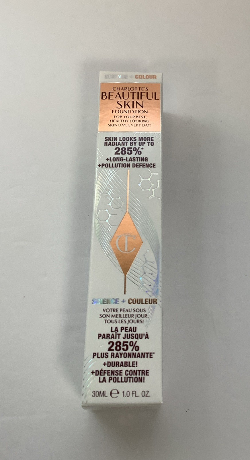 Charlotte Tilbury Beautiful Skin Medium Coverage Liquid Foundation~ #6 COOL