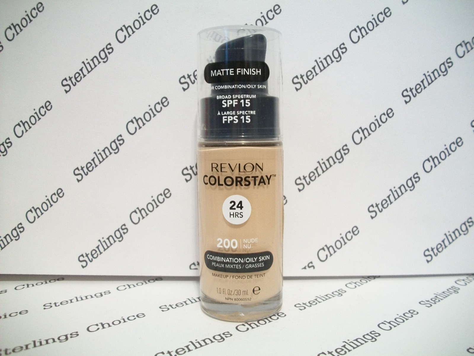 Revlon ColorStay Matte Finish Makeup Combination/Oily Skin #200 Nude