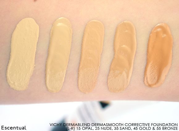 Vichy Dermablend FLUID Foundation SPF35 30ml *Choose* 05,15,20,25,30,35,45,55