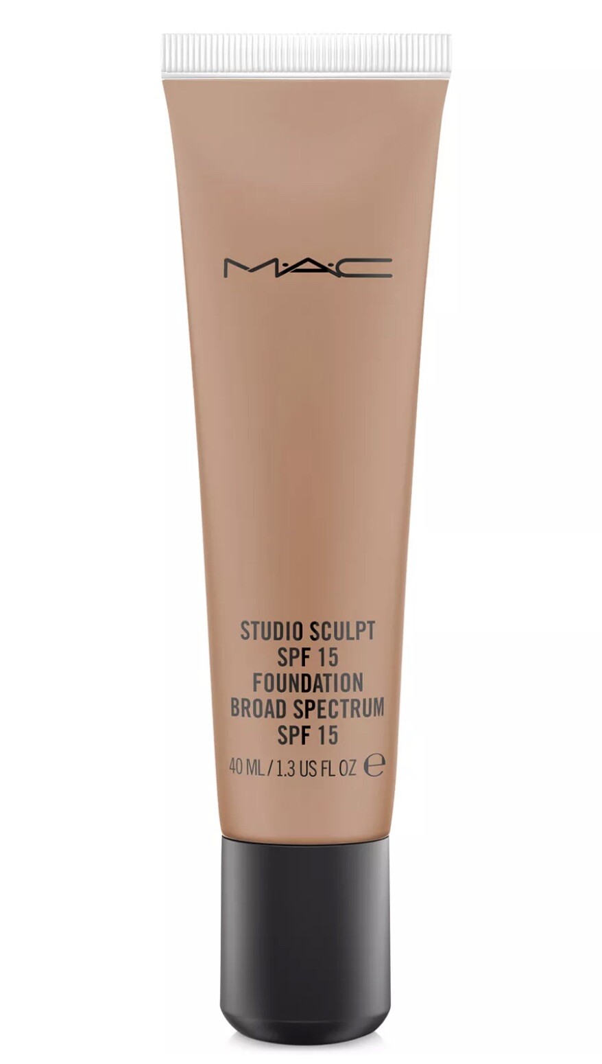 MAC Studio Sculpt Foundation SPF15 Shade NC50 Full Size 1.3oz / 40ml New In Box