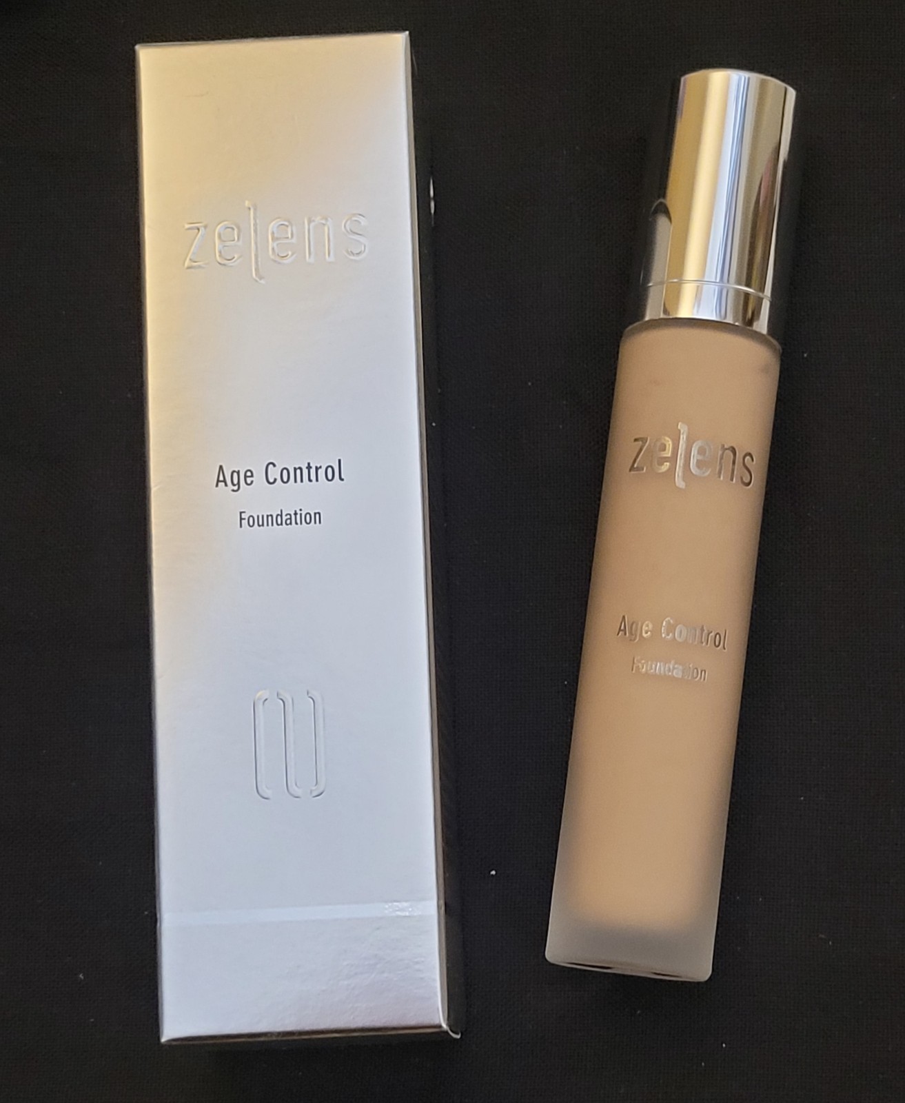 New in Box ZELENS Age Control Foundation Beige 1oz / 30ml SOLDOUT Discontinued