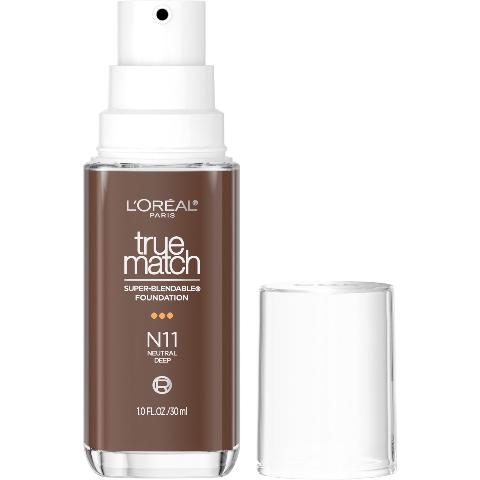 L’Oreal Paris True Match Cream Foundation Makeup, N11 Neutral Deep, 1 fl oz