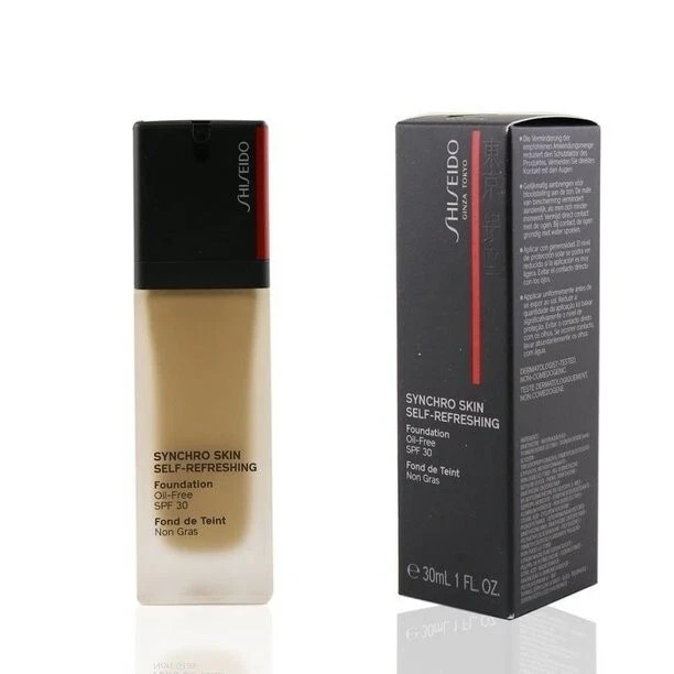 SHISEIDO SYNCHRO SKIN SELF-REFRESHING FOUNDATION SPF30 360 CITRINE 1OZ