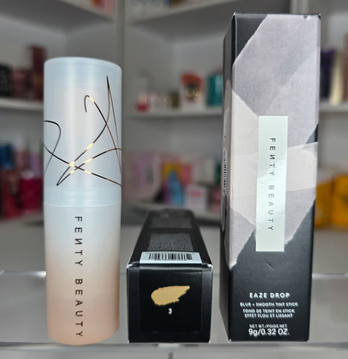 Fenty Beauty By Rihanna Eaze Drop Blur + Smooth Tint Stick #3 ~ 0.32 oz ~ NIB
