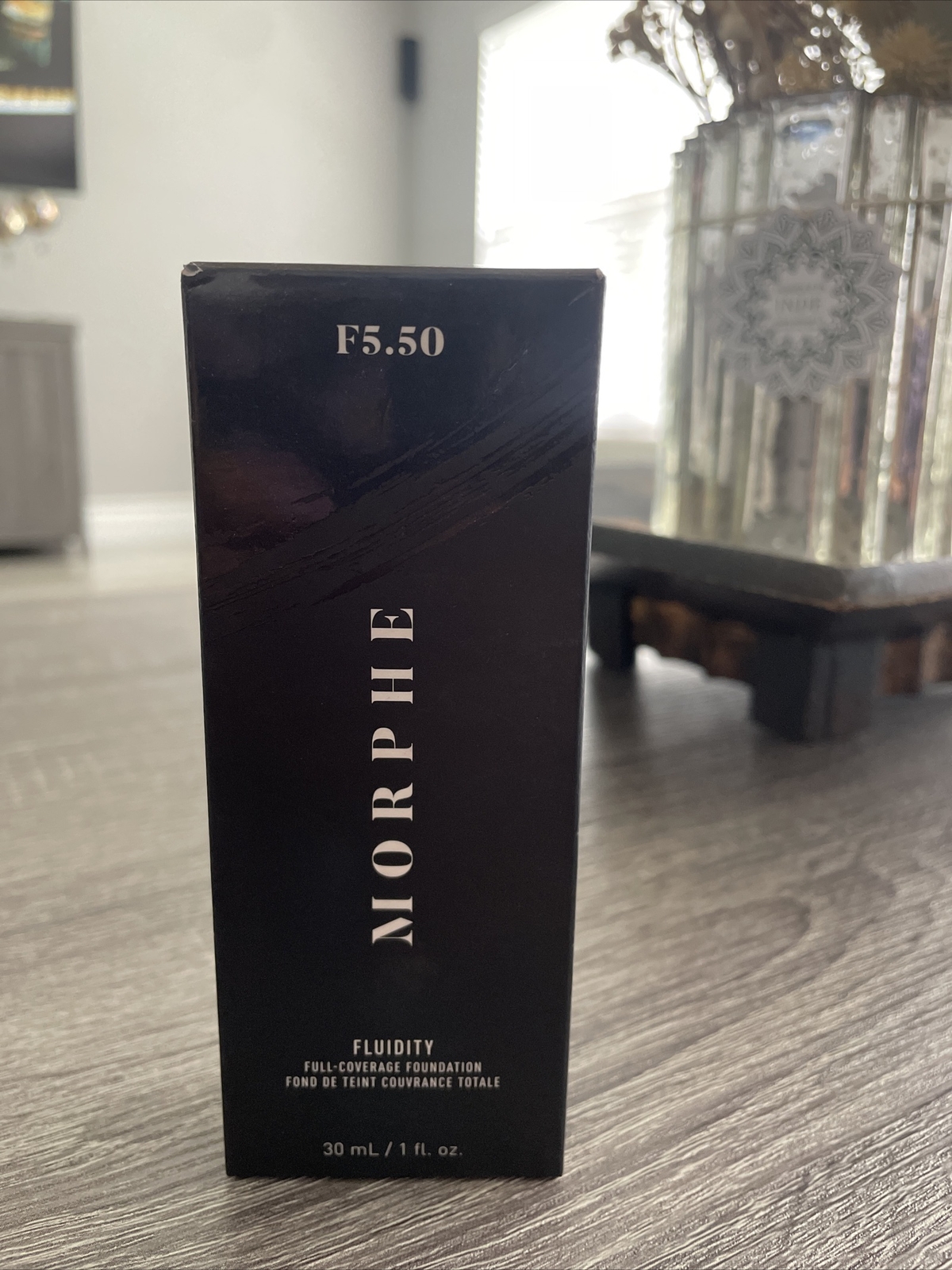 New in Box MORPHE Fluidity F 5.50 Matte Mat Full Coverage Authentic 1 Fluid Oz