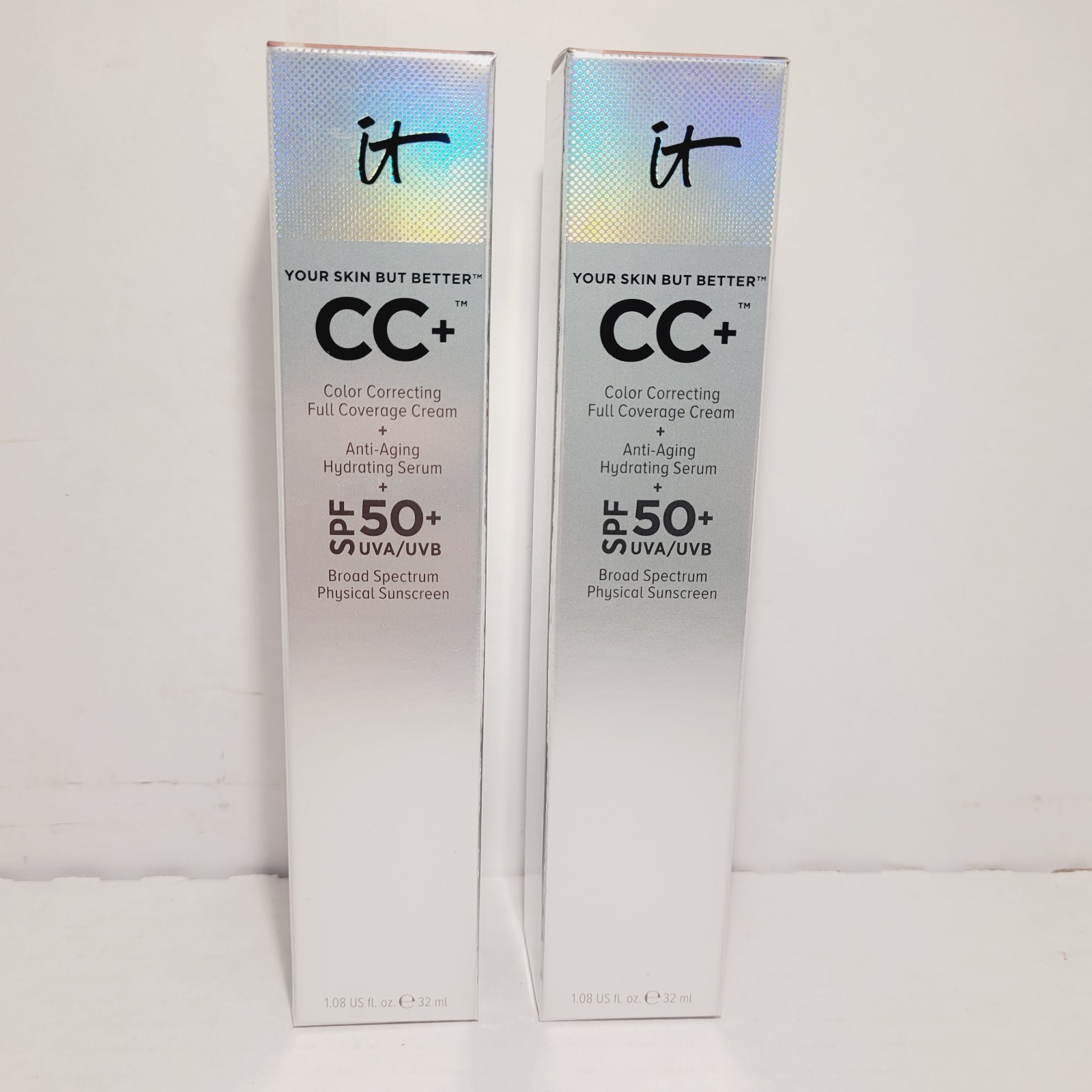 2 it Cosmetics Foundation CC+ (Deep) Anti-Aging Hydrating Full Coverage Cream