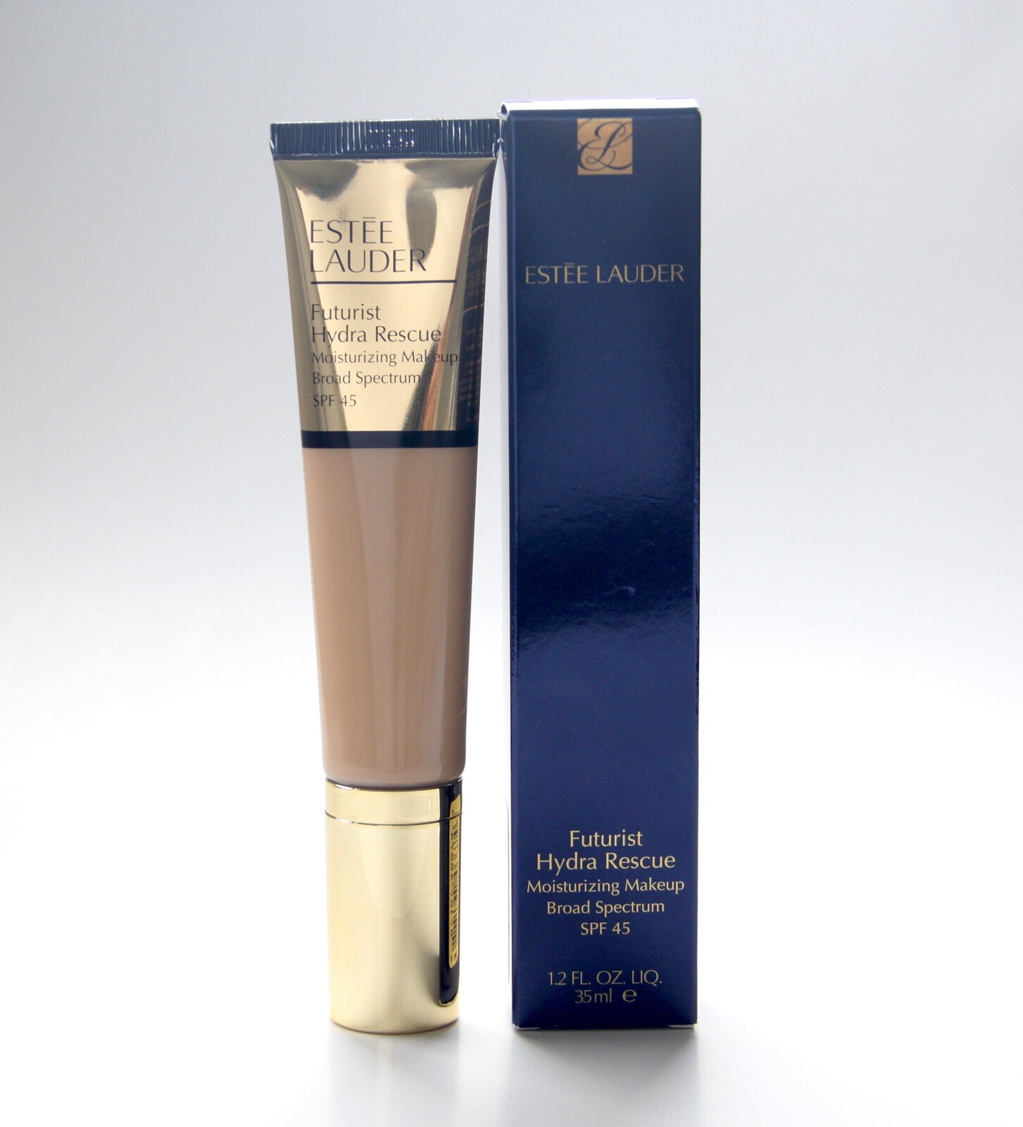 ESTEE LAUDER Futurist Hydra Rescue Moisturizing Makeup Sand 1W2 SPF45 New In Box
