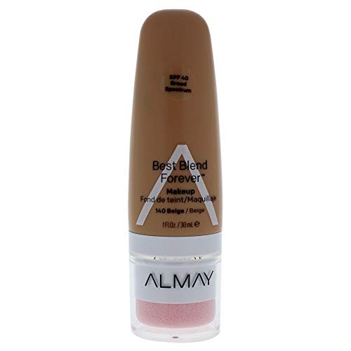 Almay Best Blend Forever Foundation, Beige, 1 fl. oz, SPF 40 Broad Spectrum