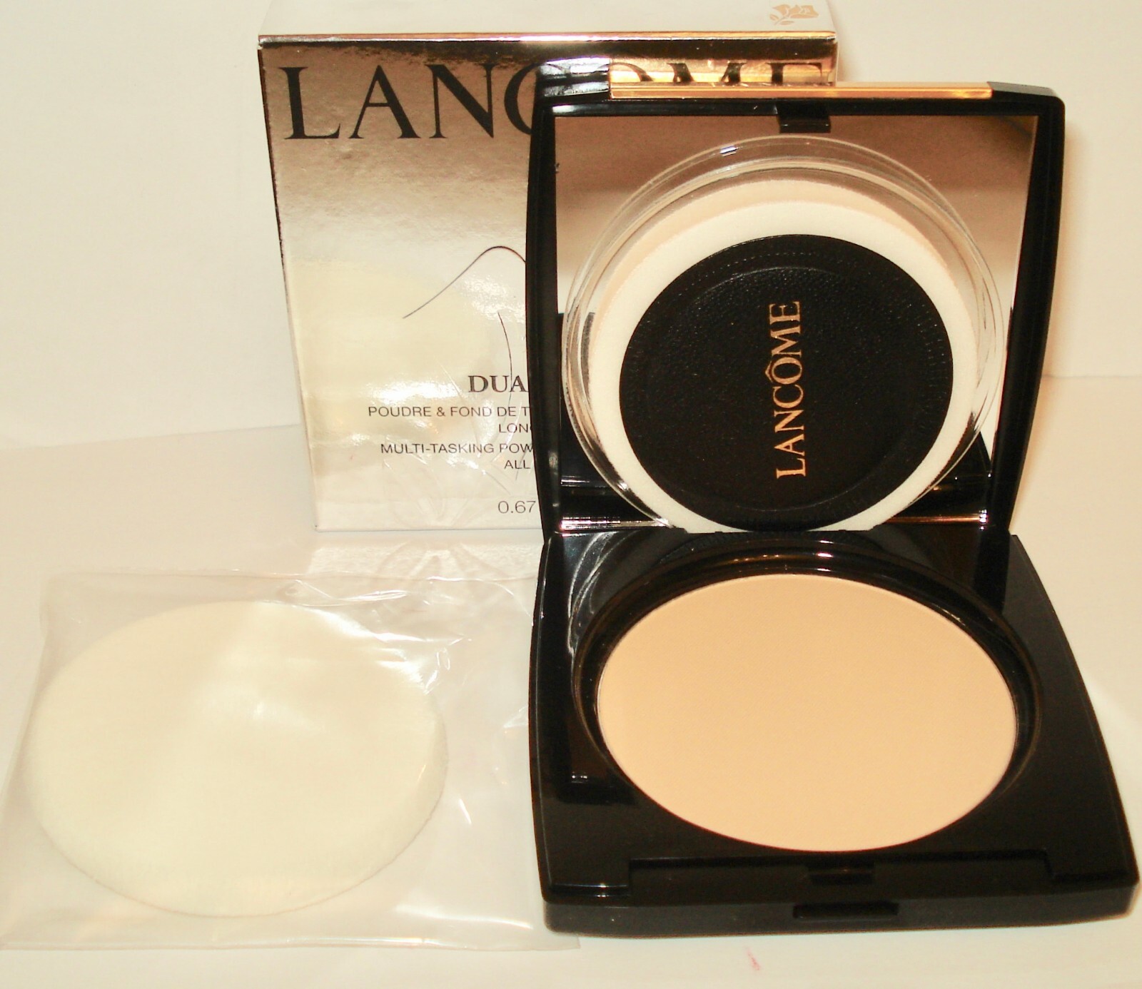 Lancome Dual Finish Multi Tasking Powder & Foundation NIB Choose your Shade ….