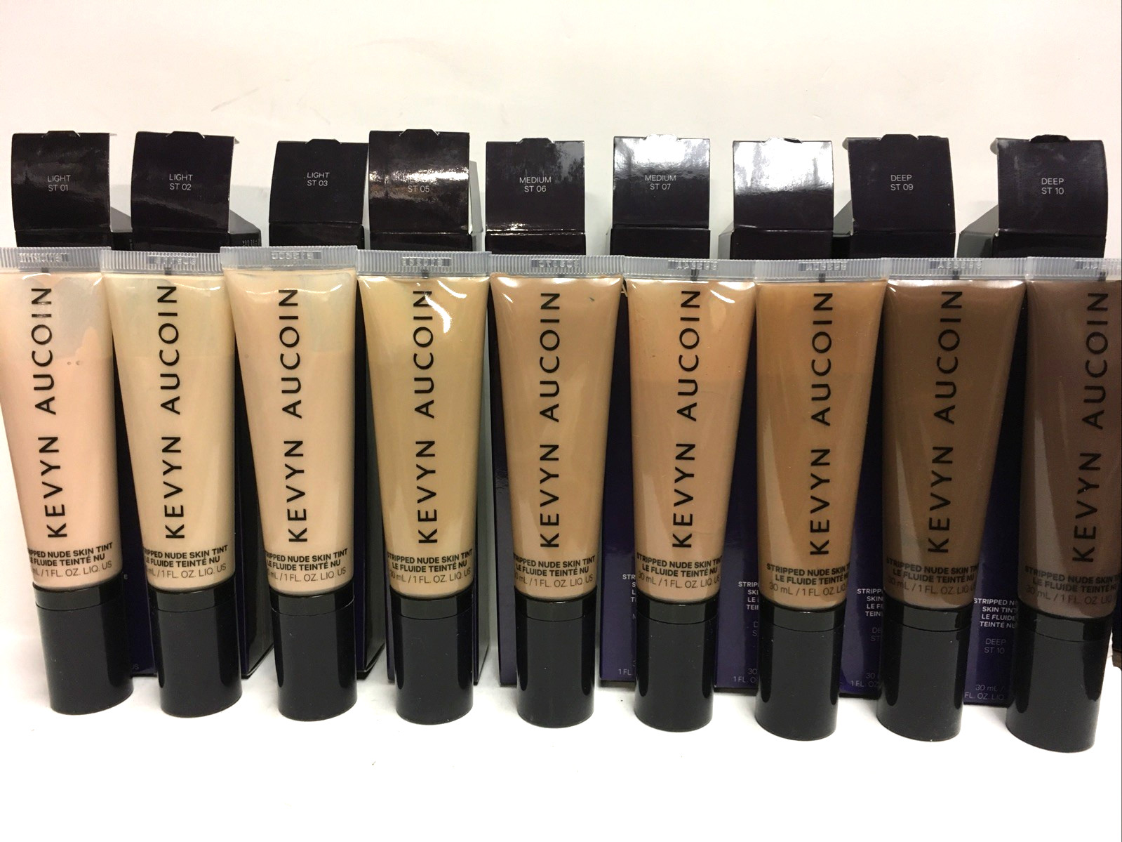 KEVYN AUCOIN Stripped Nude Skin Tint 1 OZ NIB Assorted colors Sold separate!