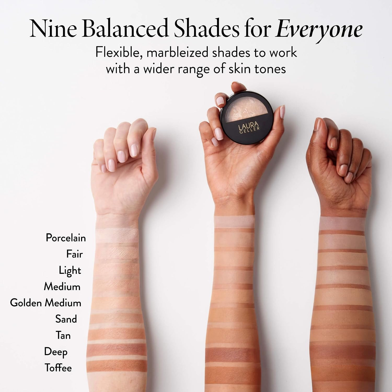 Laura Geller Baked Balance-n-Brighten Powder Foundation in Light Shade
