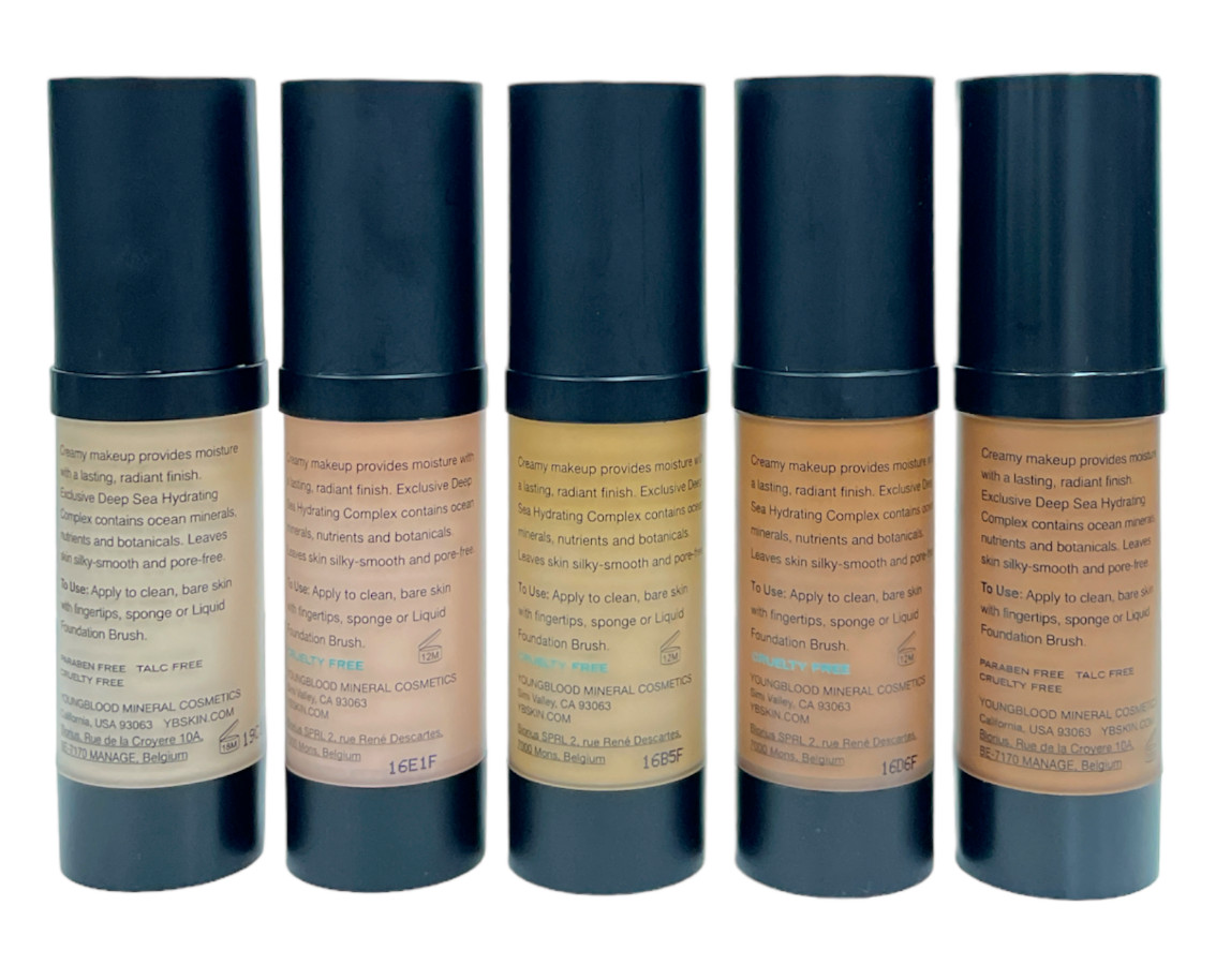 Youngblood Liquid Mineral Foundation Deep Sea Hydrating Complex(1fl/30ml)YouPick