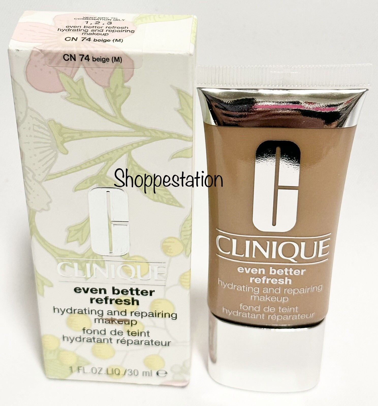 Clinique Even Better Refresh Hydrating and Repairing CN 74 BEIGE 1oz /30ml