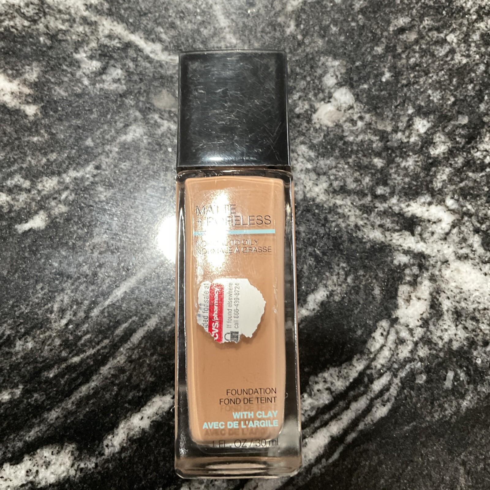 Maybelline New York Fit Me Matte Plus Poreless Foundation, Natural Tan, 1 Fluid