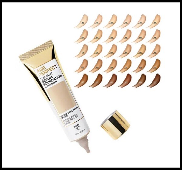 Loreal Age Perfect Radiant Serum Foundation SPF 50 Mature Skin 1oz YOU CHOOSE