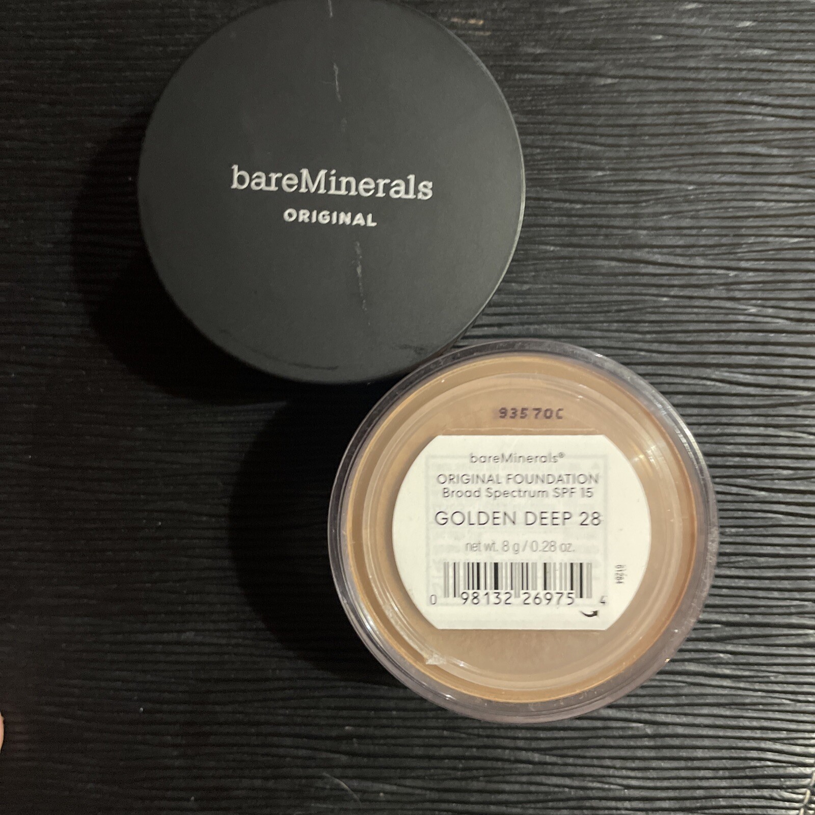 bareMinerals Original Mineral Foundation GOLDEN DEEP 28 0.28oz – New