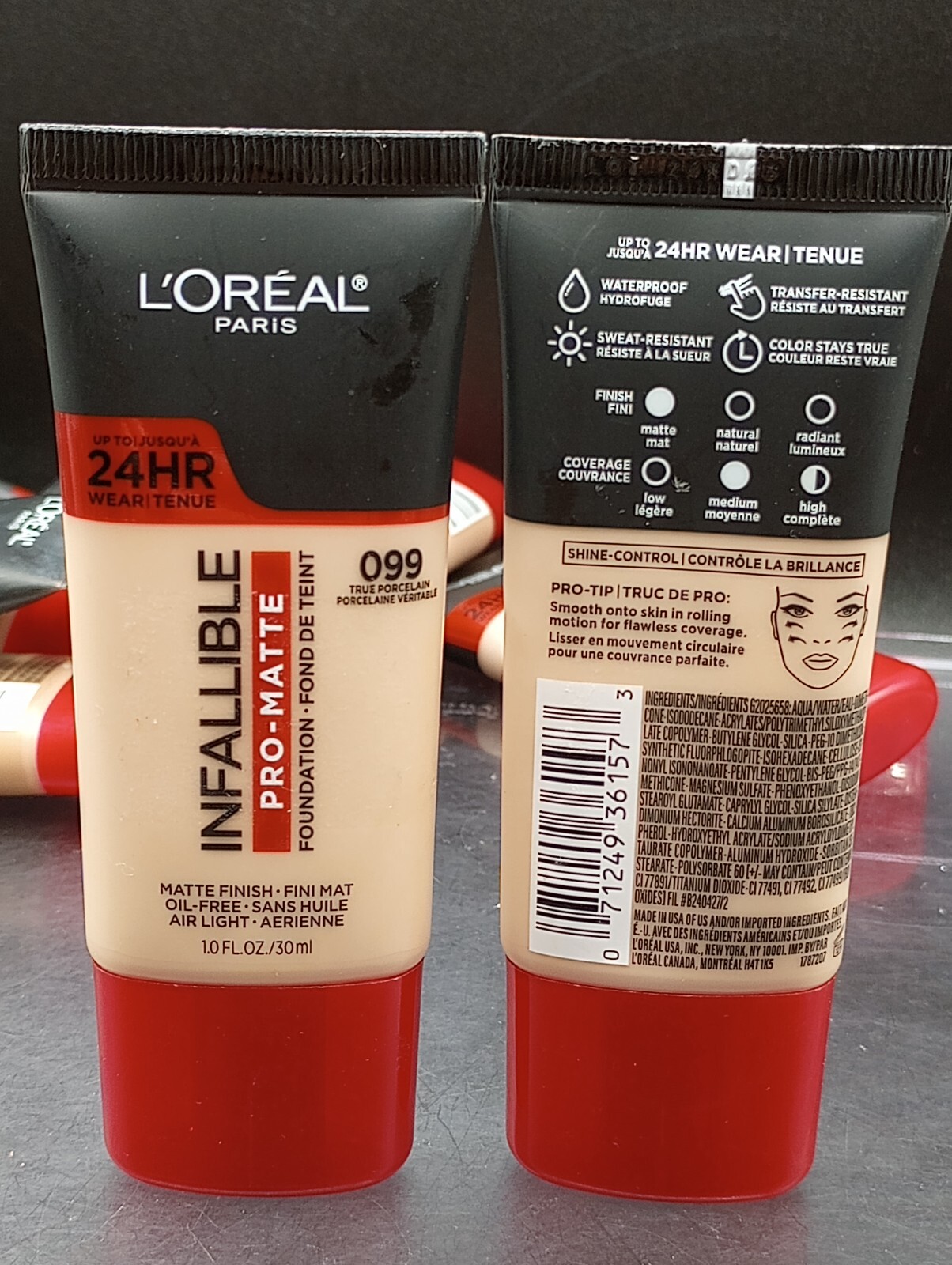2) L’Oreal Infallible Pro-Matte 24hr Foundation #Assorted -1.0 Fl Oz -Pick Yours